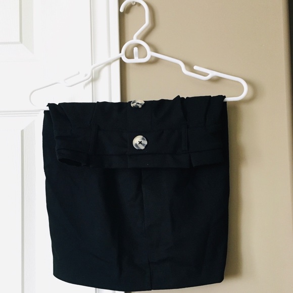 Dynamite Button Pencil Skirt - Picture 3 of 4